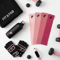 Gym Starter Kit flat lay